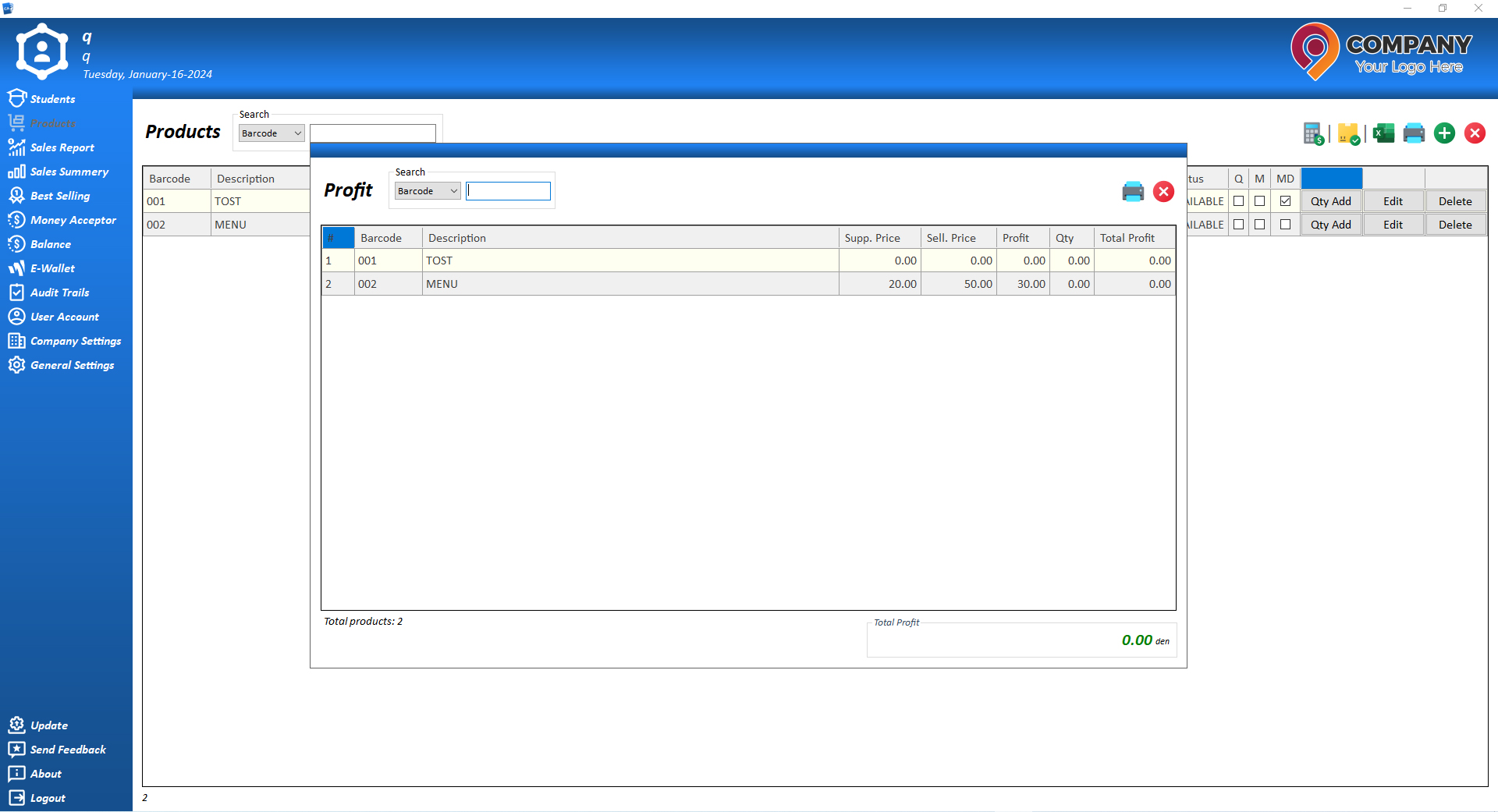 Main App (Desktop App)