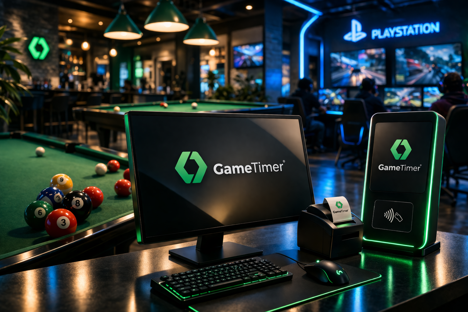 GameTimer — Time Tracking & Billing System for Gaming Centers