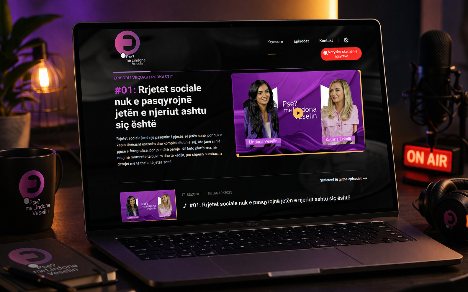 PSE.NET — Podcast Streaming & Media Platform