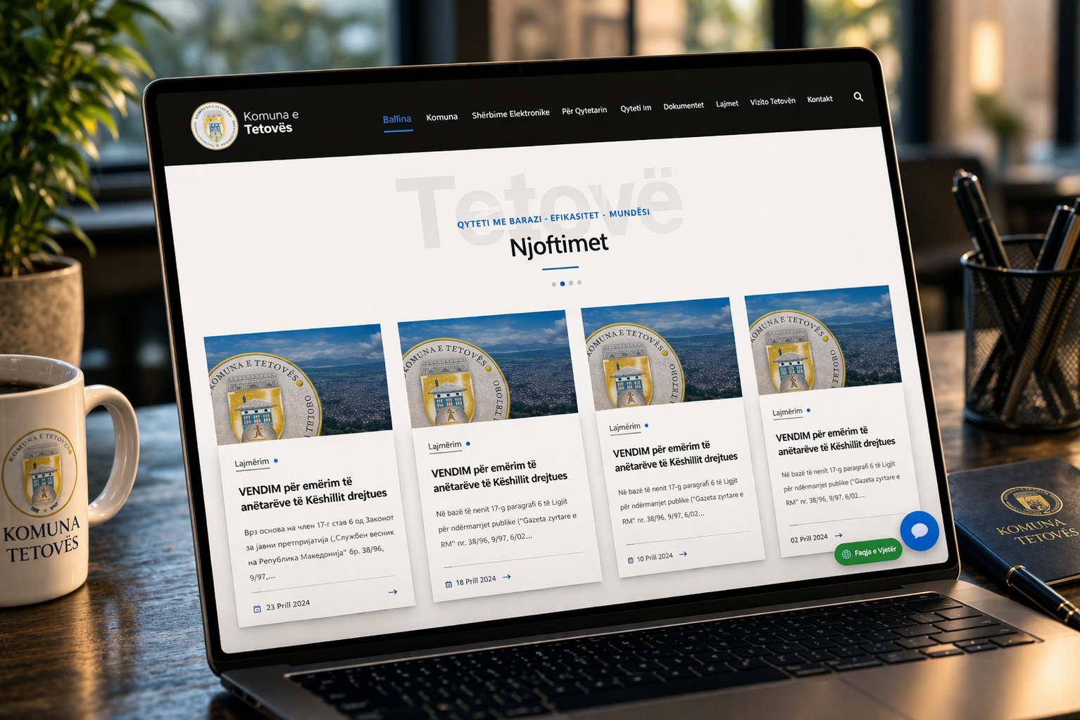 Municipality of Tetovo — Official Government Website (North Macedonia)